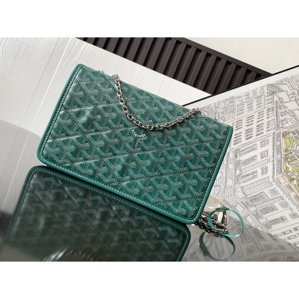 Goyard Alexandre III Bag Green GOBS3274