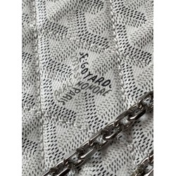 Goyard Alexandre III Bag White GOBS3280