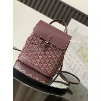 Goyard Alpin Mini Backpack Burgundy GOBS3120