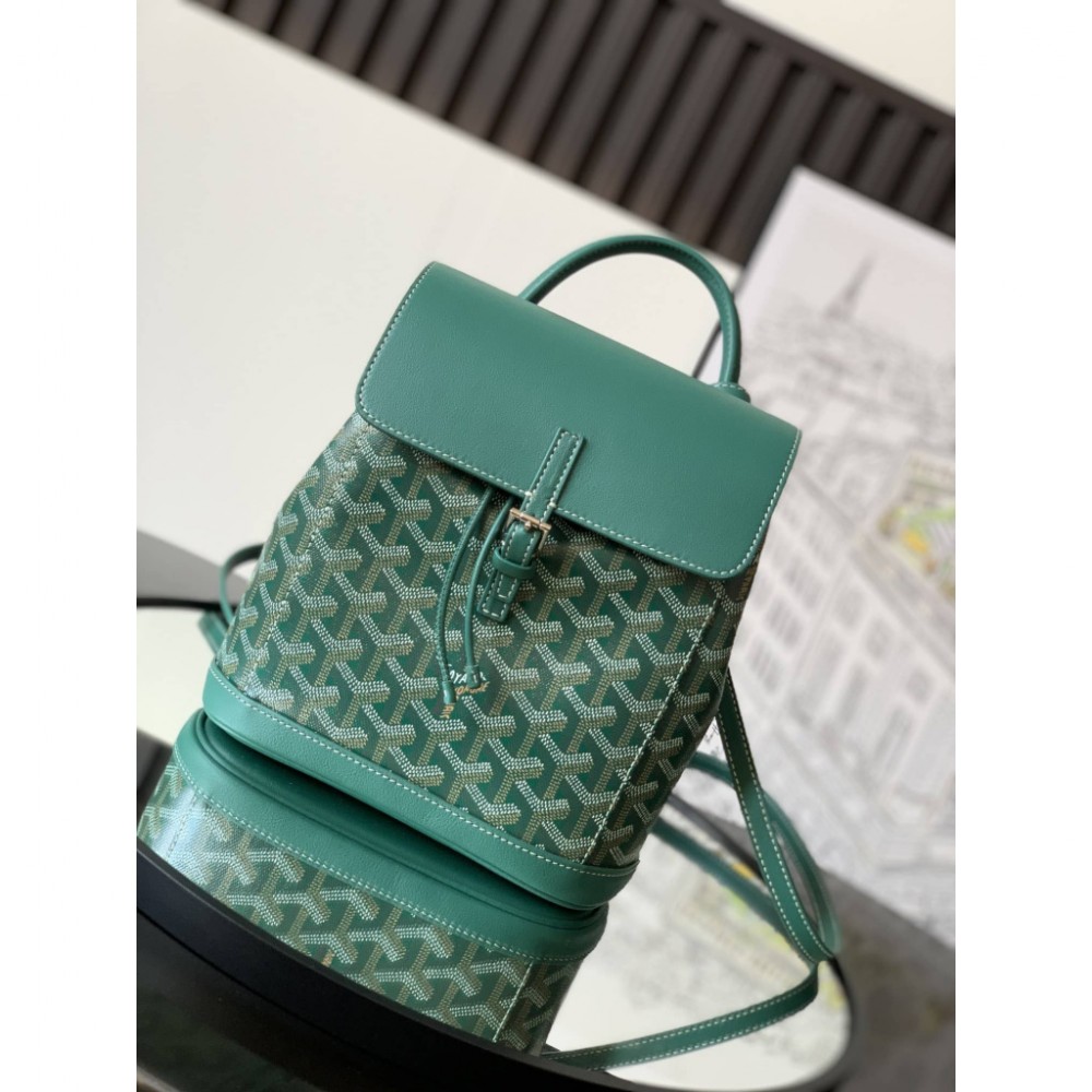 Goyard Alpin Mini Backpack Green GOBS3121