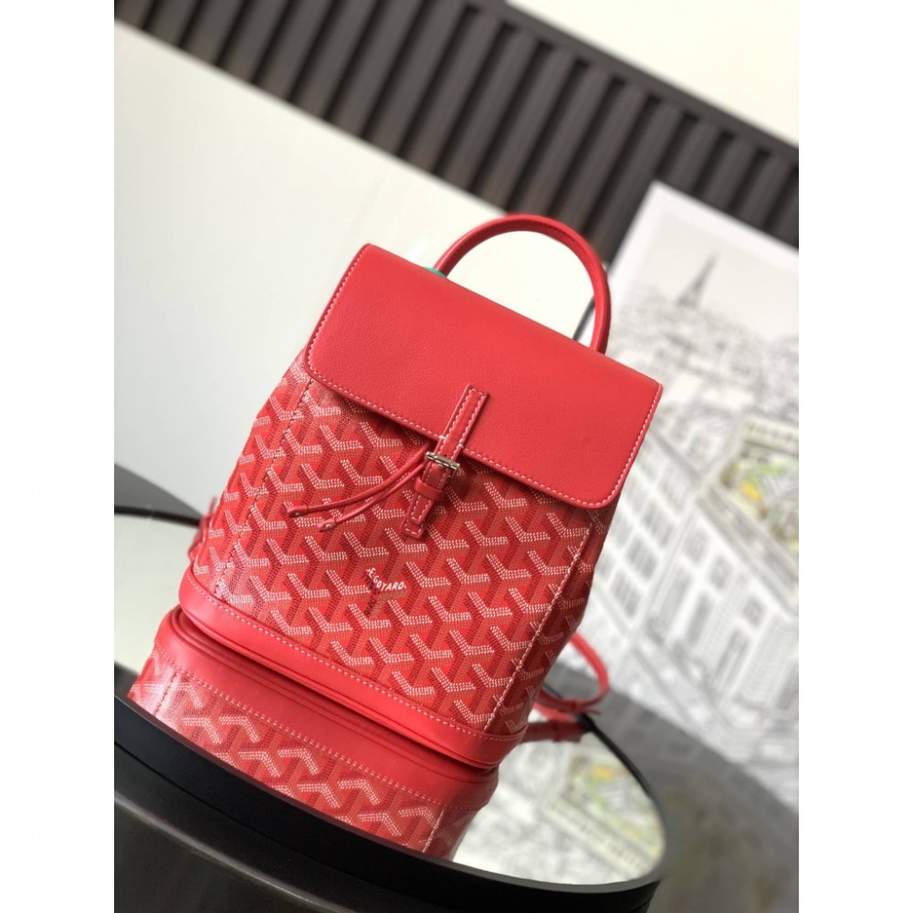 Goyard Alpin Mini Backpack Red GOBS3124