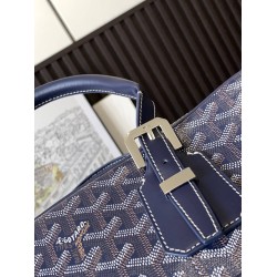 Goyard Ambassade PM Document Case Navy Blue GOBS3020