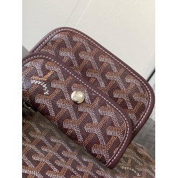 Goyard Anjou Mini Bag Burgundy GOBS3173