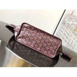 Goyard Anjou Mini Bag Burgundy GOBS3173