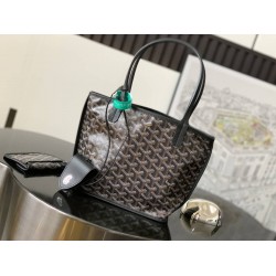 Goyard Anjou Mini Bag French Bulldog Black GOBS3174