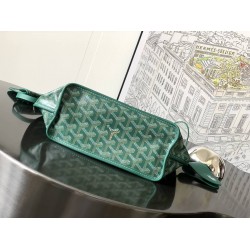 Goyard Anjou Mini Bag French Bulldog Green GOBS3176