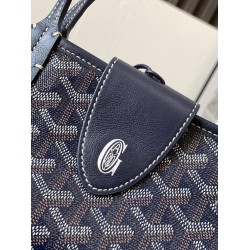 Goyard Anjou Mini Bag Navy Blue GOBS3184