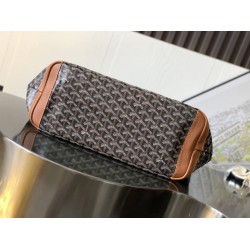 Goyard Artois MM Bag Black & Tan GOBS3325