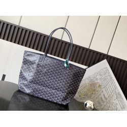 Goyard Artois MM Bag Navy Blue GOBS3328