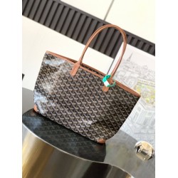 Goyard Artois PM Bag Black & Tan GOBS3333