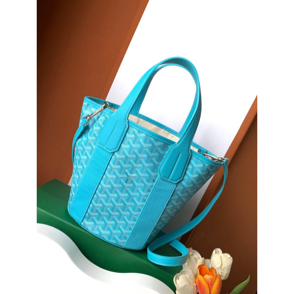 Goyard Belharra PM Bag Limited Edition Turquoise GOBS3343