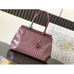 Goyard Bellechasse Biaude PM Bag Burgundy GOBS3345