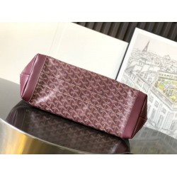 Goyard Bellechasse Biaude PM Bag Burgundy GOBS3345