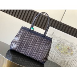 Goyard Bellechasse Biaude PM Bag Navy Blue GOBS3348