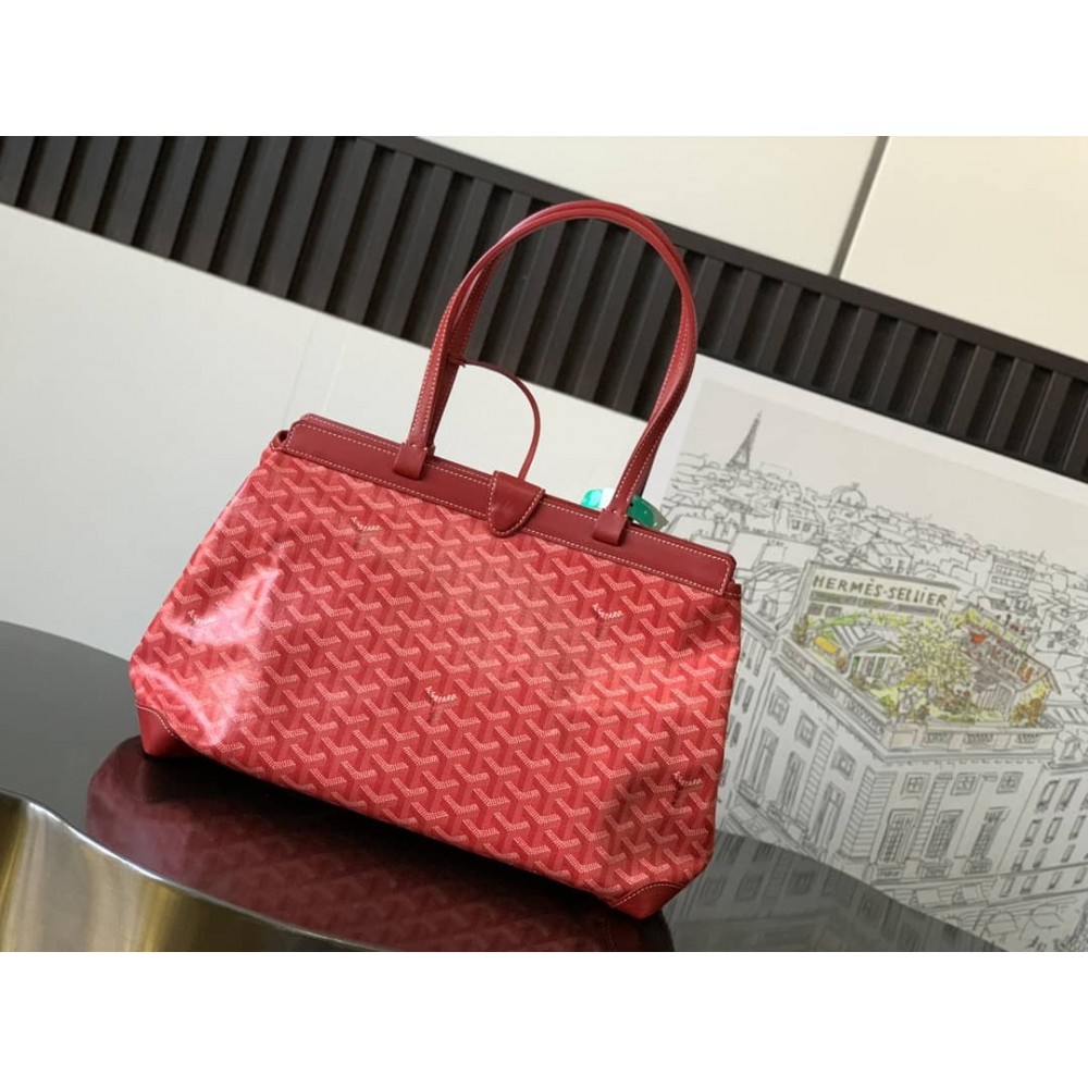 Goyard Bellechasse Biaude PM Bag Red GOBS3349