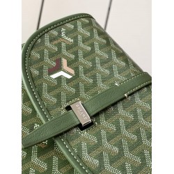 Goyard Belvedere PM Bag Limited Edition Forest Green GOBS3078