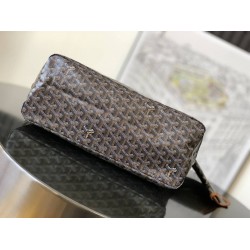 Goyard Boheme Hobo Bag Black & Tan GOBS3101