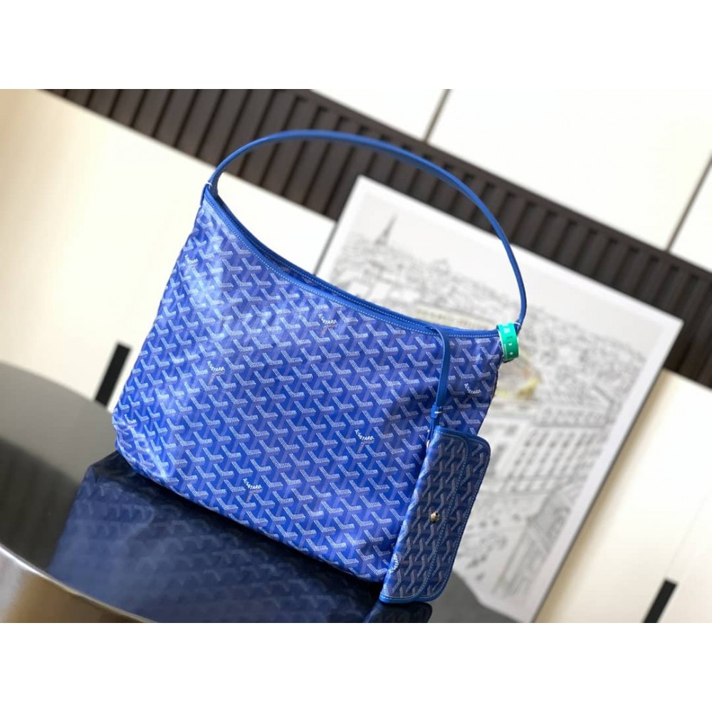 Goyard Boheme Hobo Bag Sky Blue GOBS3108