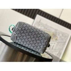 Goyard Bowling 25 Toiletry Bag Grey GOBS3367