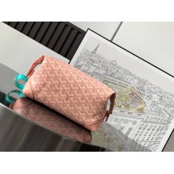 Goyard Bowling 25 Toiletry Bag Pink GOBS3369