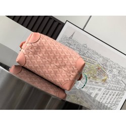 Goyard Bowling 25 Toiletry Bag Pink GOBS3369