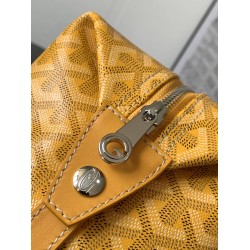 Goyard Bowling 25 Toiletry Bag Yellow GOBS3373