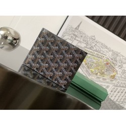 Goyard Card Wallet Black & Tan GOBS3474