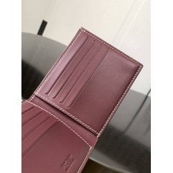 Goyard Card Wallet Burgundy GOBS3475