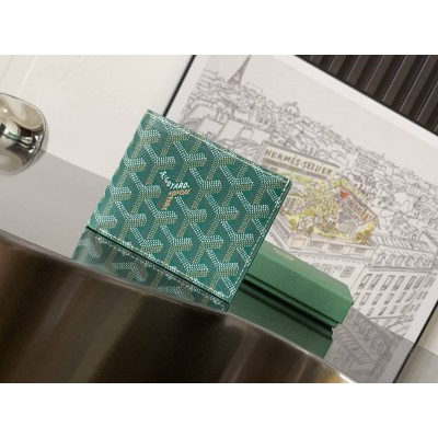 Goyard Card Wallet Green GOBS3476