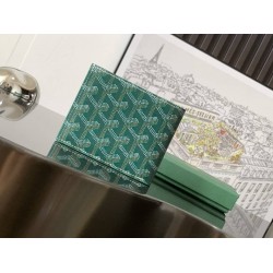 Goyard Card Wallet Green GOBS3476