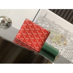 Goyard Card Wallet Red GOBS3480