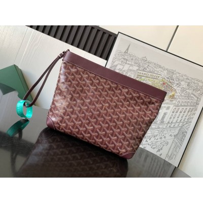 Goyard Conti Pouch Burgundy GOBS3204