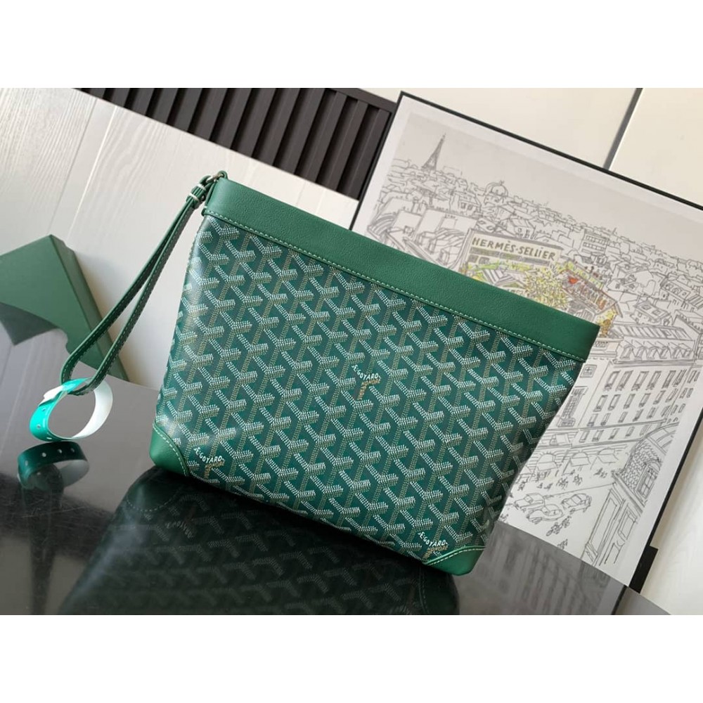 Goyard Conti Pouch Green GOBS3205