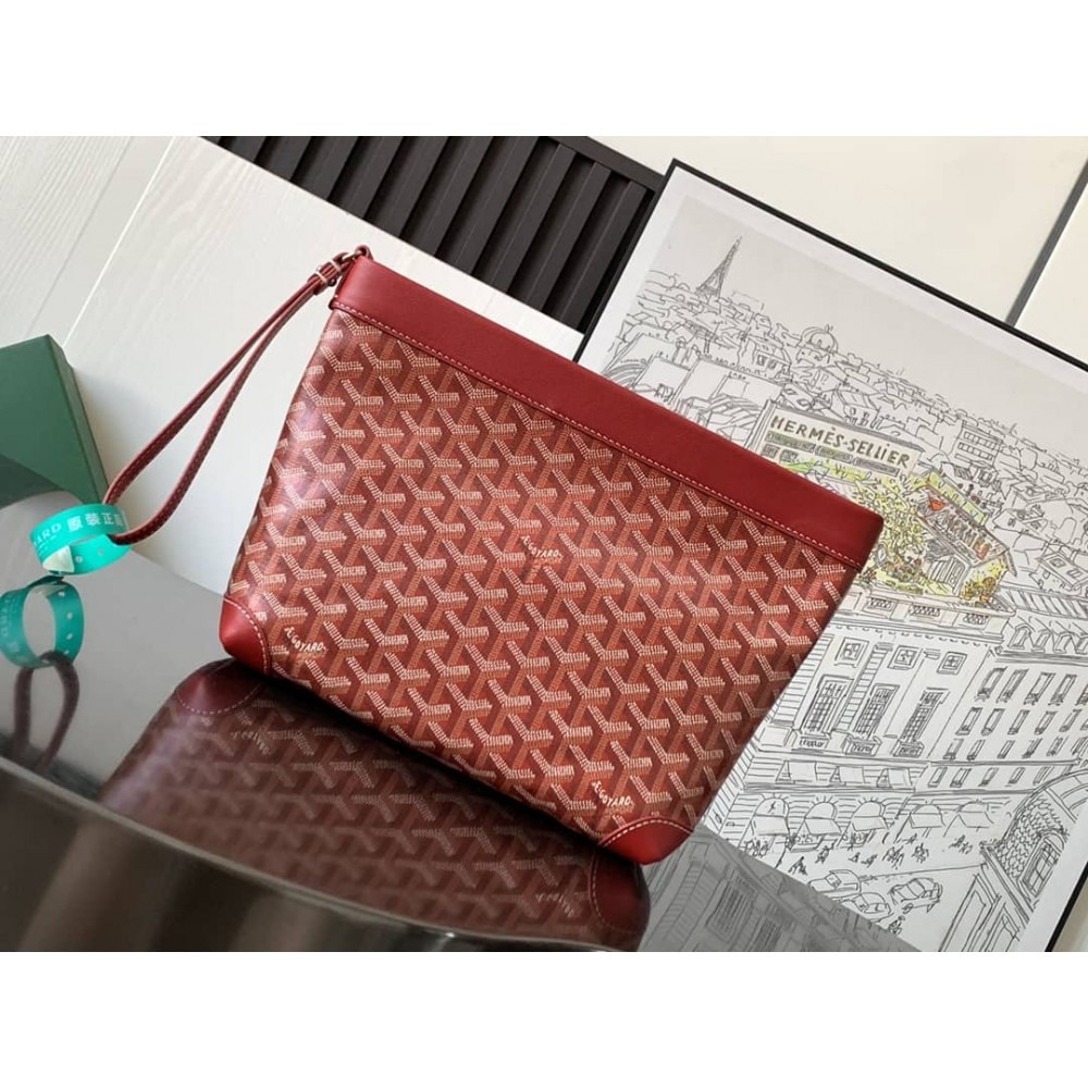 Goyard Conti Pouch Red GOBS3209