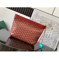 Goyard Conti Pouch Red GOBS3209