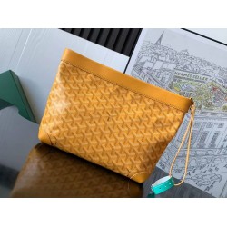 Goyard Conti Pouch Yellow GOBS3212