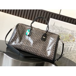 Goyard Croisiere 50 Duffle Bag Black GOBS3374