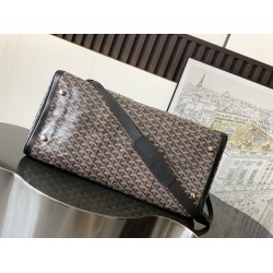 Goyard Croisiere 50 Duffle Bag Black GOBS3374