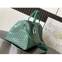 Goyard Croisiere 50 Duffle Bag Green GOBS3376