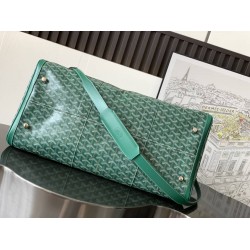 Goyard Croisiere 50 Duffle Bag Green GOBS3376