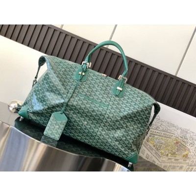 Goyard Duffle Bag 55 Green GOBS3381