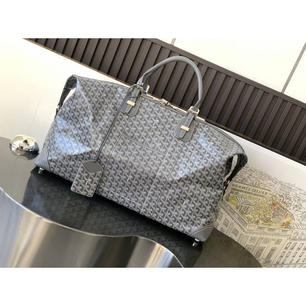 Goyard Duffle Bag 55 Grey GOBS3382