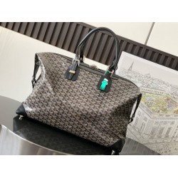 Goyard Duffle Bag Bowling 55 Black GOBS3384