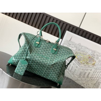 Goyard Duffle Bag Bowling 55 Green GOBS3386