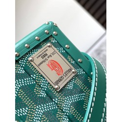 Goyard Grand Hotel Trunk Bag Green GOBS3432