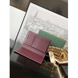 Goyard Grenelle Passport Cover Burgundy GOBS3391