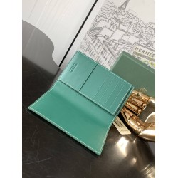 Goyard Grenelle Passport Cover Green GOBS3392