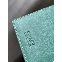 Goyard Grenelle Passport Cover Green GOBS3392