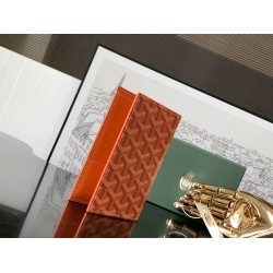 Goyard Grenelle Passport Cover Orange GOBS3395