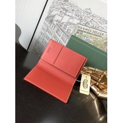 Goyard Grenelle Passport Cover Red GOBS3396